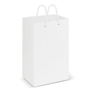 Agogo Laminated Carry Bag - Small (White)