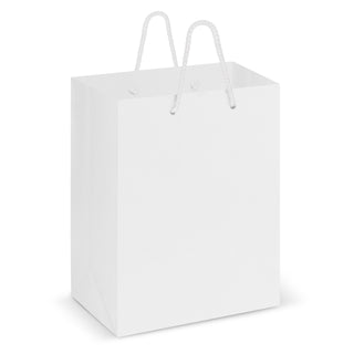 Agogo Laminated Carry Bag - Medium (White)