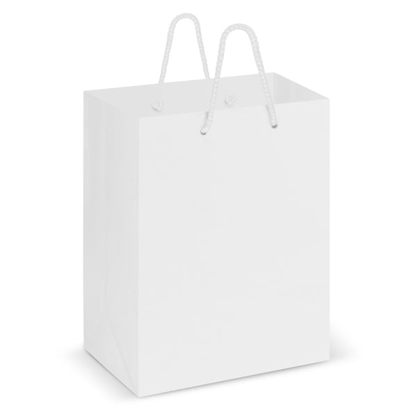 Harbour Laminated Carry Bag - Medium (White)