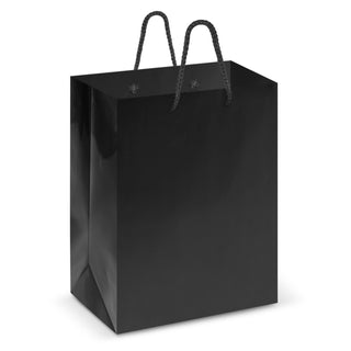 Agogo Laminated Carry Bag - Medium (Black)