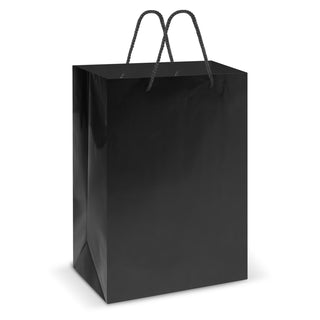 Agogo Laminated Carry Bag - Large (Black)