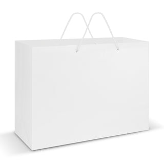 Agogo Laminated Carry Bag - Extra Large (White)