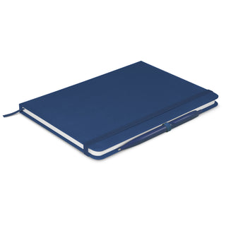 Agogo Omega Notebook With Pen (Dark Blue)