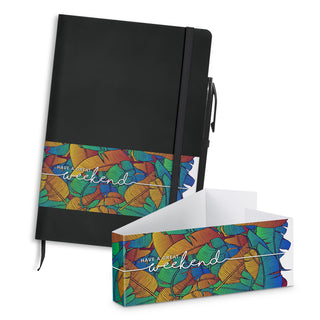 Quire Notebook With Pen (Yellow) — Belly Band