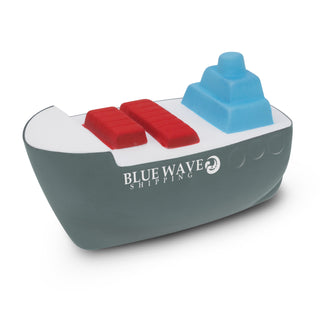 Agogo Stress Cargo Ship (Red and Blue accents)