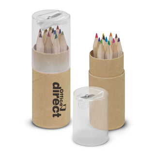 Agogo Coloured Pencil Tube (Clear)