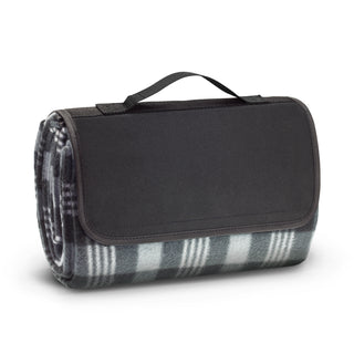 Agogo Colorado Picnic Blanket (Black/Grey)