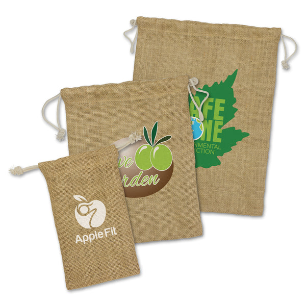 Flax Gift Bag - Medium (Natural)