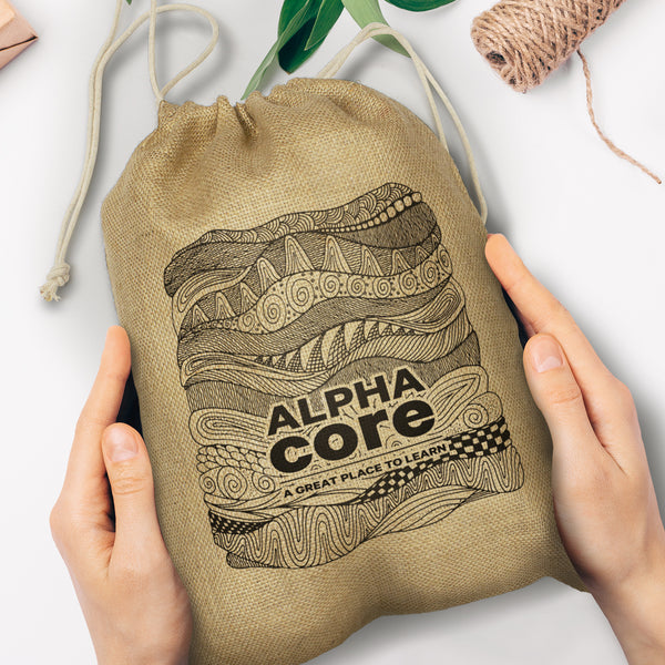 Flax Gift Bag - Large (Natural)