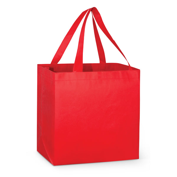 Metro Shopper Tote Bag (Red)