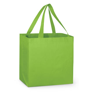 Printwear City Shopper Tote Bag (Bright Green)