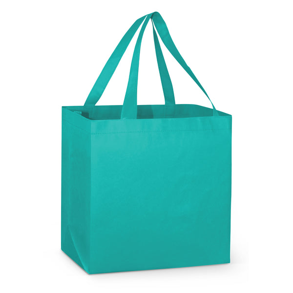 Metro Shopper Tote Bag (Teal)