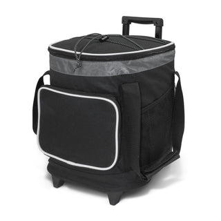 Tundra Cooler Trolley (Black/Grey) — Front