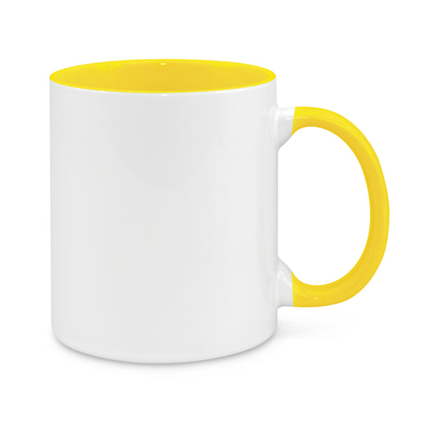 Hearth Coffee Mug - Two-Tone (Yellow)