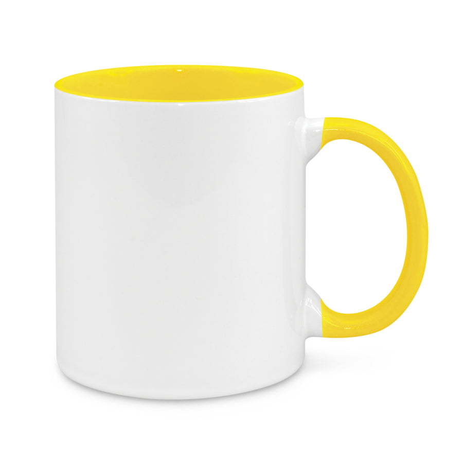 Hearth Coffee Mug - Two-Tone (Yellow)