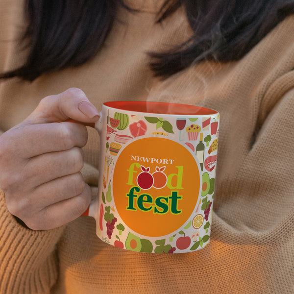 Hearth Coffee Mug - Two-Tone (Yellow)