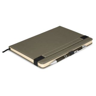 Agogo Premier Notebook with Pen (Grey)