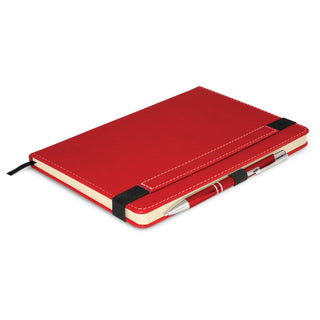 Agogo Premier Notebook with Pen (Red)