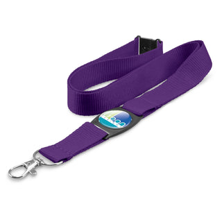 Agogo Crest Lanyard (Purple)