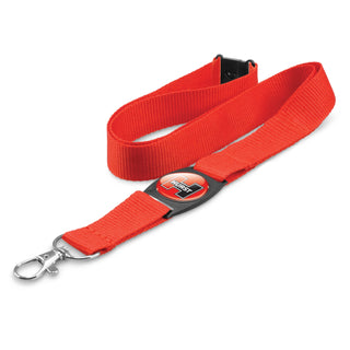 Agogo Crest Lanyard (Red)