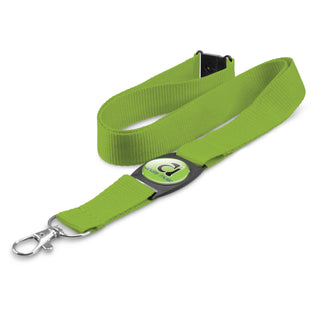 Agogo Crest Lanyard (Bright Green)