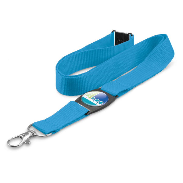 Crest Lanyard (Light Blue)