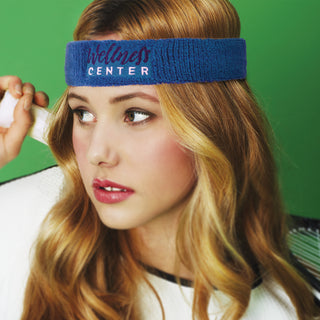 Agogo Head Sweat Band (Dark Blue)