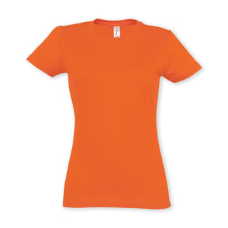 SOLS Imperial Womens T-Shirt (Orange)