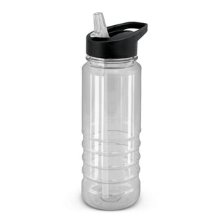 Agogo Triton Bottle - Black Lid (Clear)