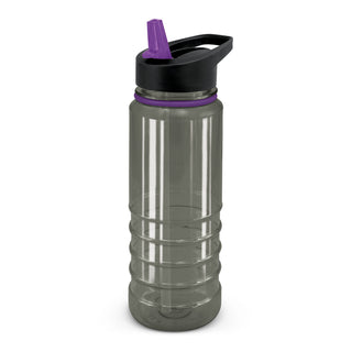 Agogo Triton Elite Bottle - Clear and Black (Purple)