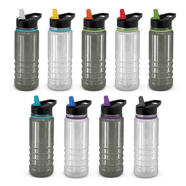 Solano Elite Bottle - Clear and Black (Orange)
