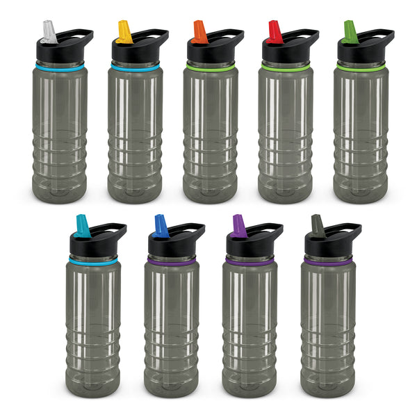 Solano Elite Bottle - Clear and Black (Red)