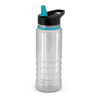 Solano Elite Bottle - Clear and Black (Light Blue)
