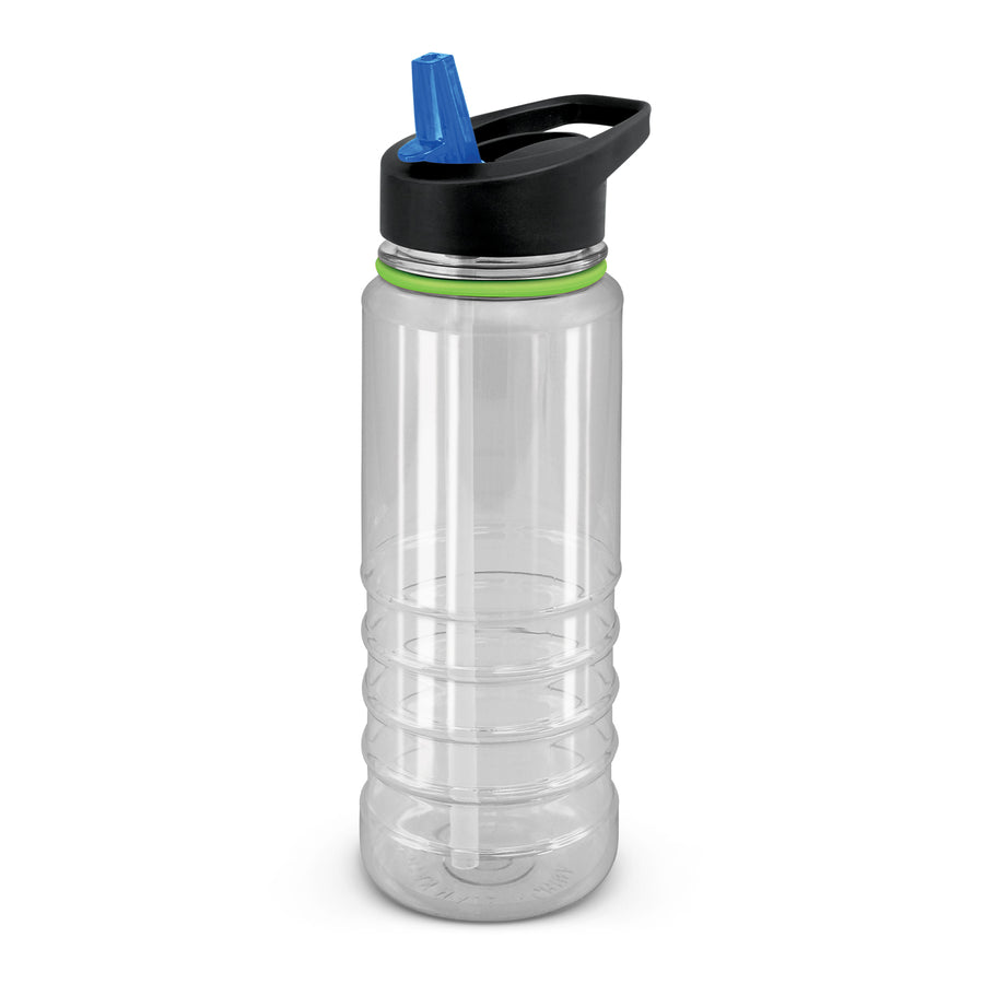 Solano Elite Bottle - Clear and Black (Dark Blue)