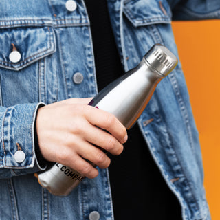 Solano Steel Bottle (Navy) — Feature