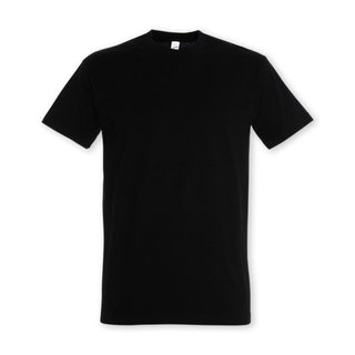 SOLS Imperial Adult T-Shirt (Deep Black)