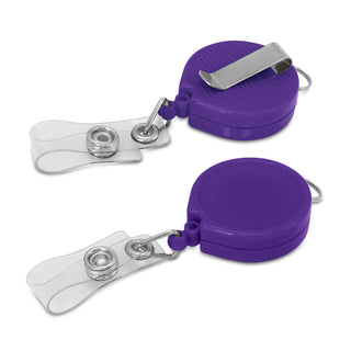 Agogo Alta Retractable ID Holder (Purple)