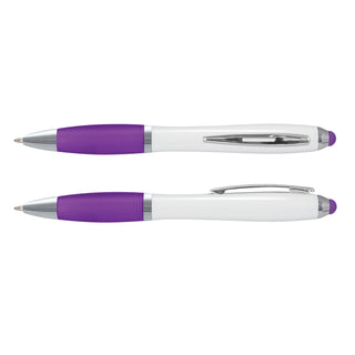 Agogo Vistro Stylus Pen - White Barrel (Purple)