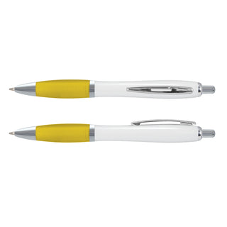 Agogo Vistro Pen - White Barrel (Yellow)