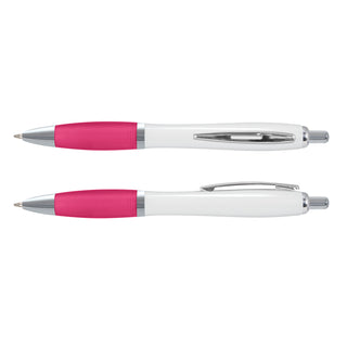 Agogo Vistro Pen - White Barrel (Pink)