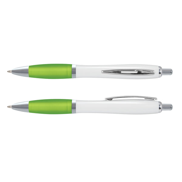 Vistro Pen - White Barrel (Bright Green)