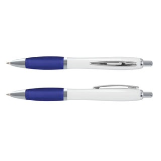 Agogo Vistro Pen - White Barrel (Dark Blue)