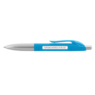 Agogo Spin Message Pen (Light Blue)