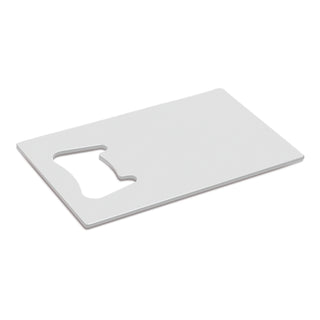 Tab Bottle Opener (Silver) — White