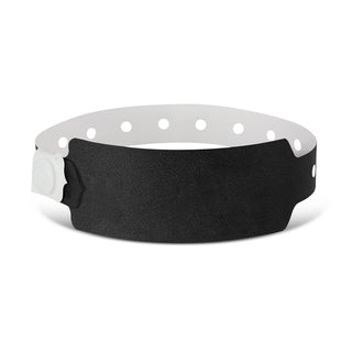 Agogo Plastic Event Wrist Band (Black)