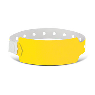 Agogo Plastic Event Wrist Band (Yellow)