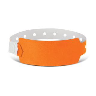 Agogo Plastic Event Wrist Band (Orange)