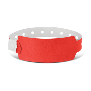 Agogo Plastic Event Wrist Band (Neon Sunfire)