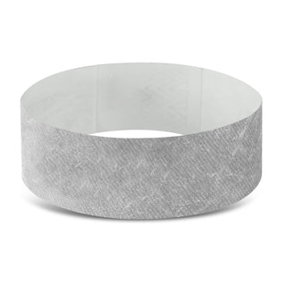 Agogo Tyvek Event Wrist Band (Silver)