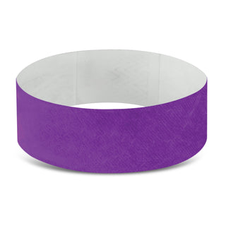 Agogo Tyvek Event Wrist Band (Purple)